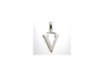 Rhodium Plated | Alphabet Pendants